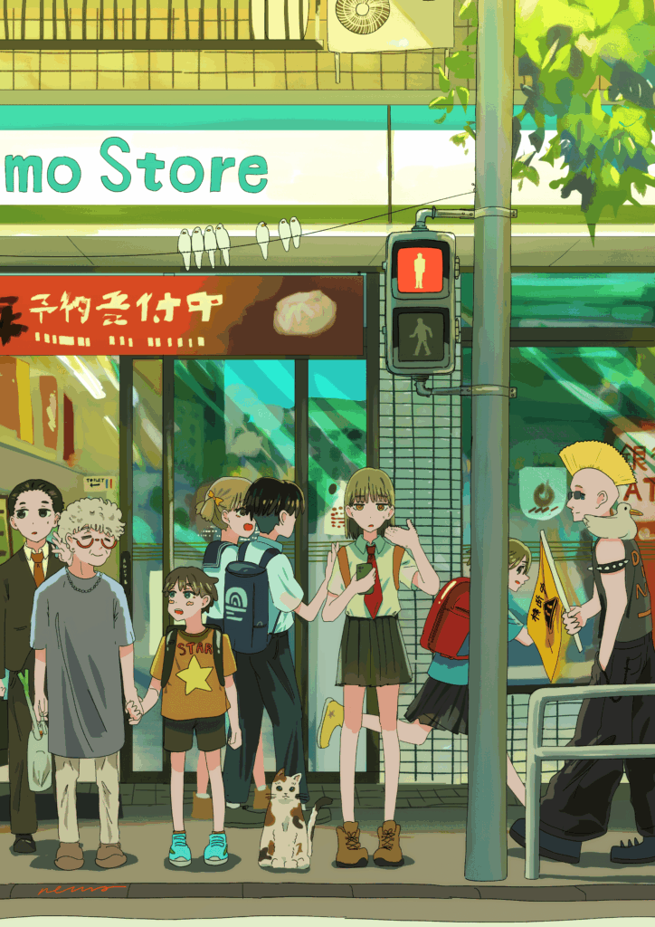 夏休みを終え9月1日に登校をするが、心の中ではまだ夏休みが続いてほしいという少女の願望をタイトルにした。